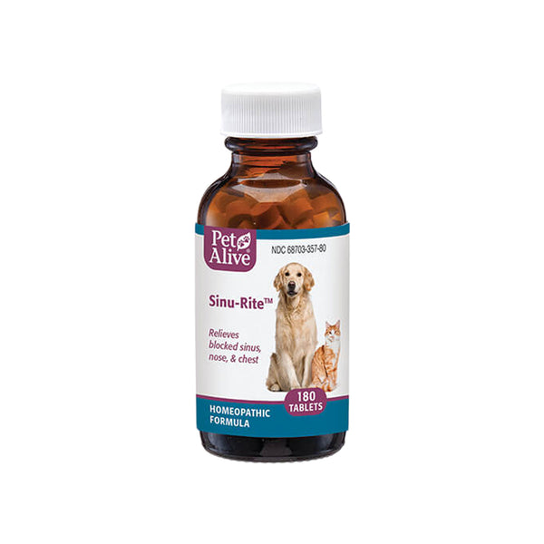 PetAlive Sinu-Rite Tablets Bottle Front