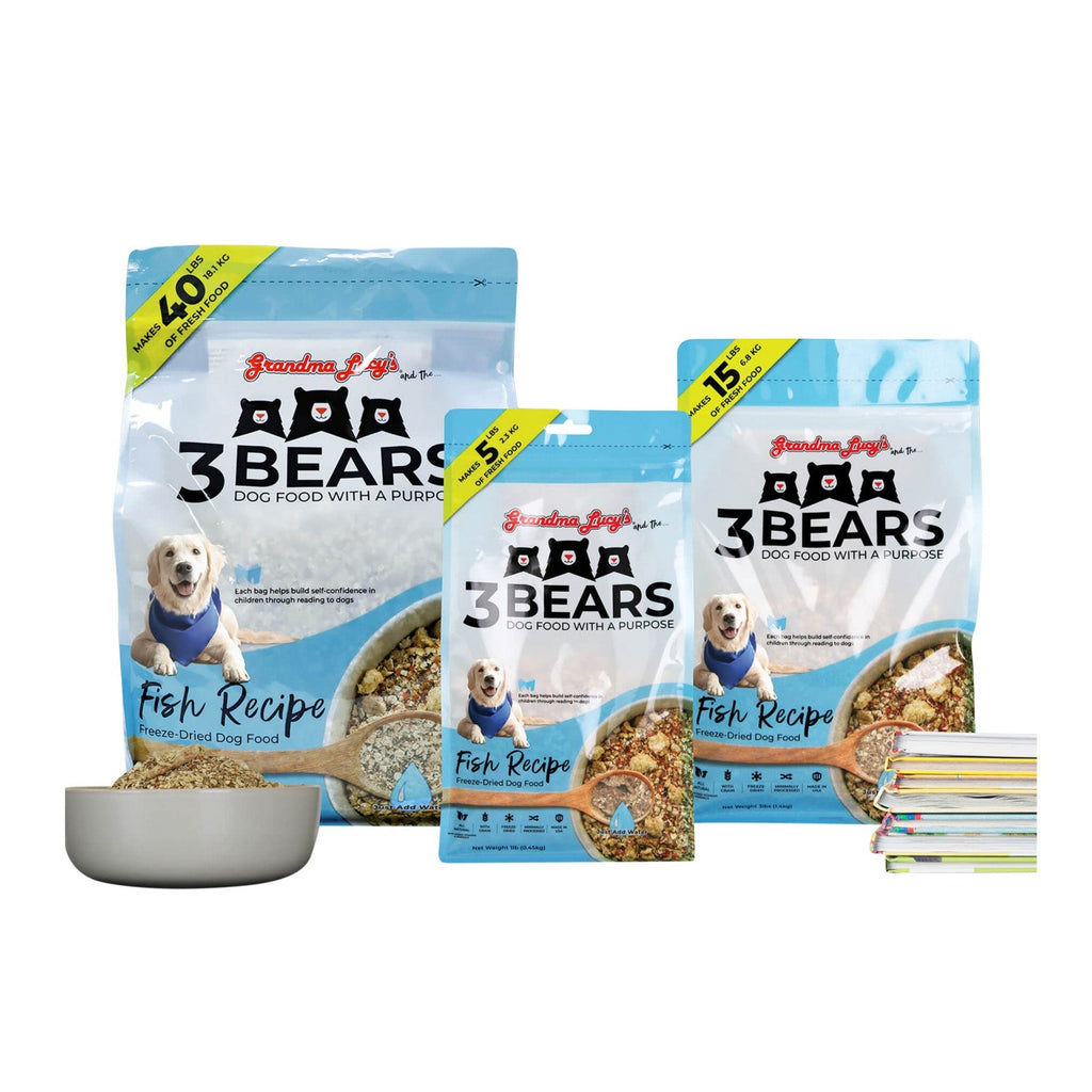 Grandma Lucy's 3 Bears Freeze Dried Dog Food | Only Natural Pet