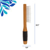 Only Natural Pet Comb for dogs with eco-friendly bamboo