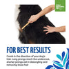 Only Natural Pet Comb for dogs with eco-friendly bamboo