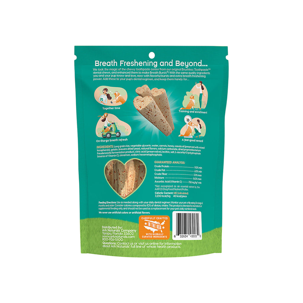 Ark Naturals Breath Bursts Brushless Toothpaste | Only Natural Pet