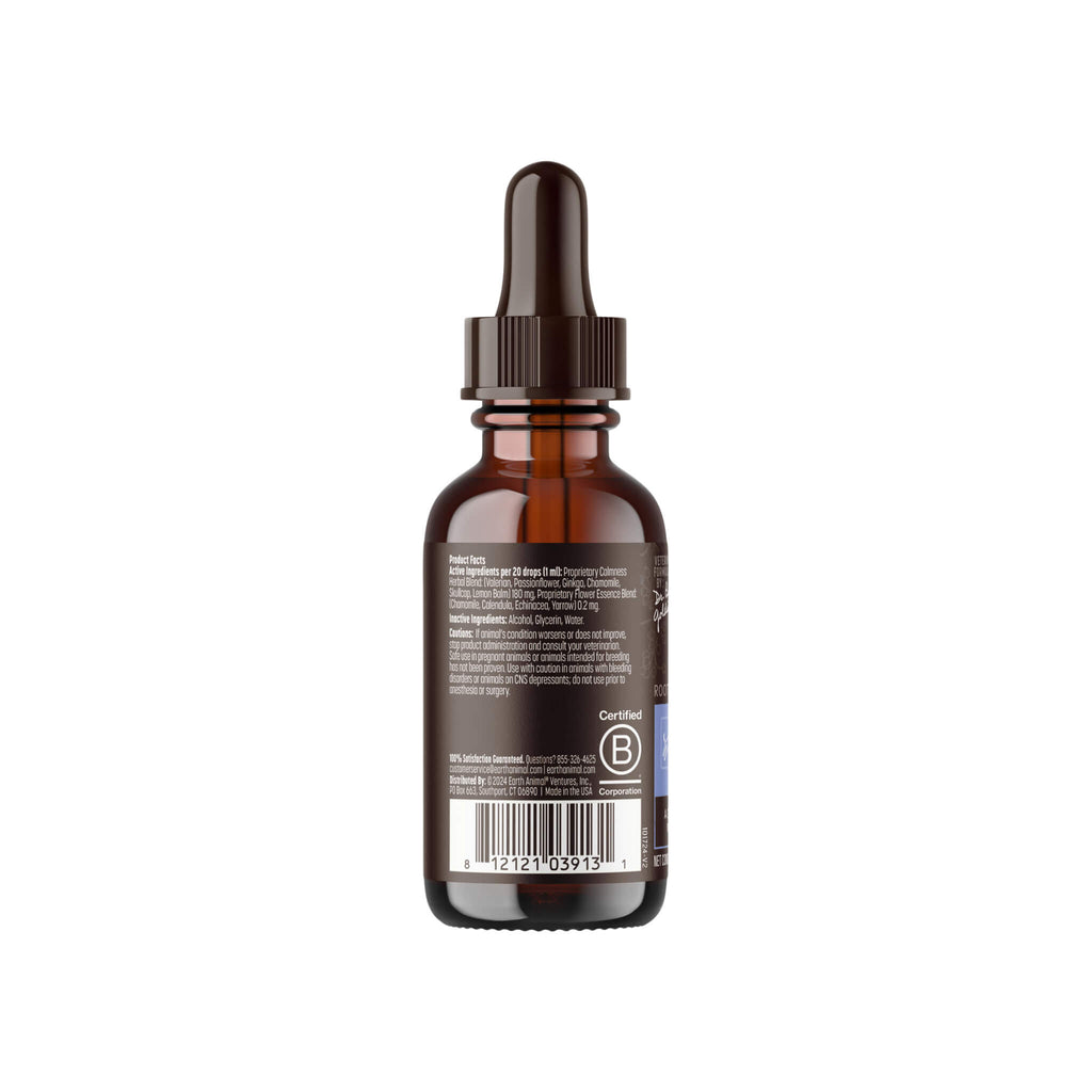 Earth Animal Organic Herbal Remedies Calmness Tincture for Dogs