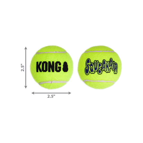 SqueakAir KONG Tennis Ball Product Dimensions