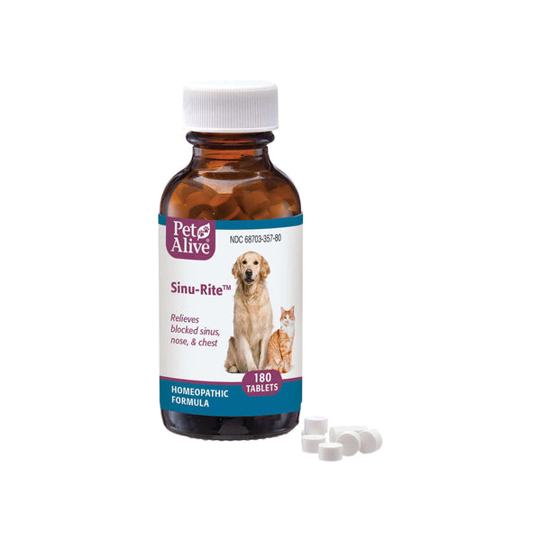 PetAlive Sinu-Rite Bottle with Tablets