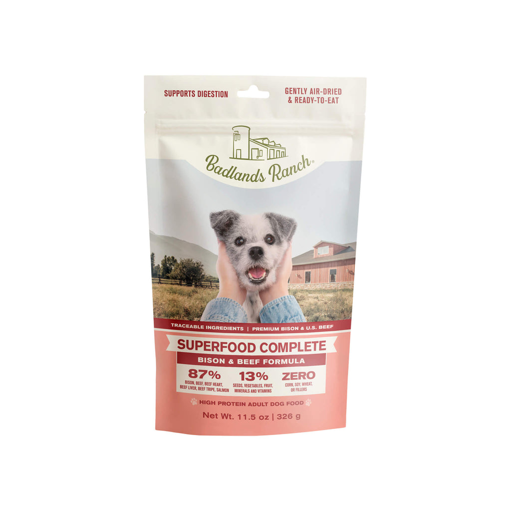 Badlands Ranch Superfood Complete Air Dried Dog Food | Only