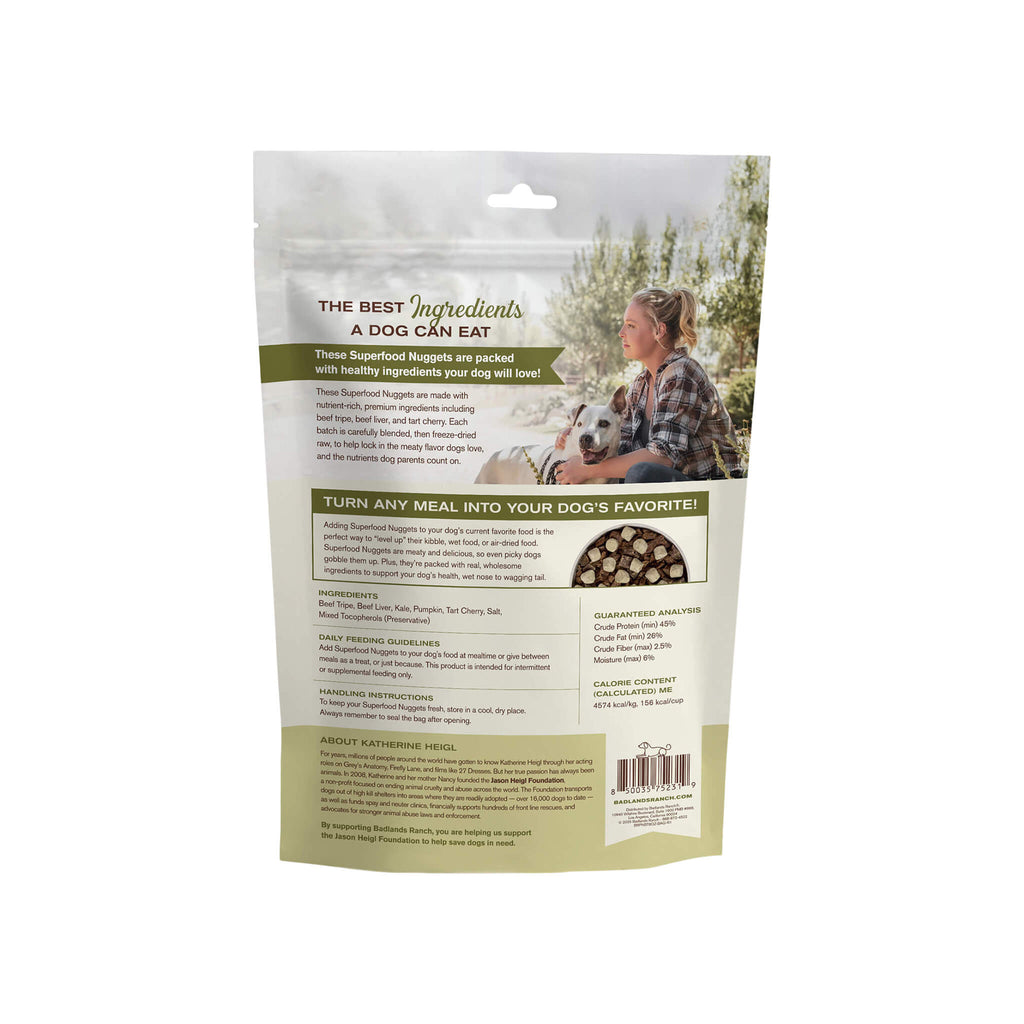 Badlands Ranch Superfood Nuggets Dog Food Topper | Only Natural Pet