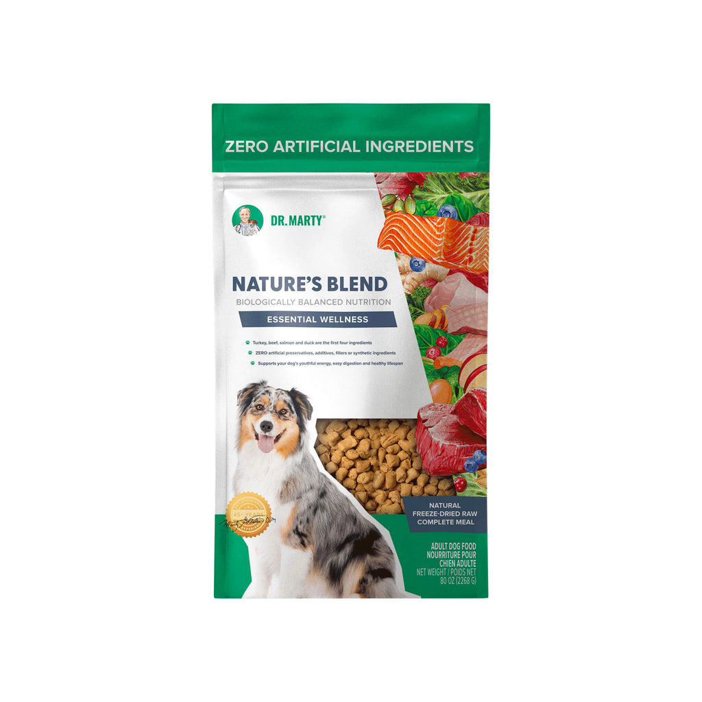 Dr. Marty Nature's Blend Essential Wellness Freeze-Dried Raw Dog Food 6oz