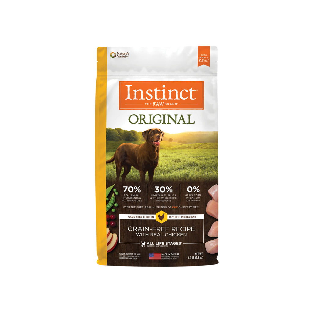 Instinct Original Grain-Free Recipe with Real Chicken Dry Dog Food, 22.5-lb