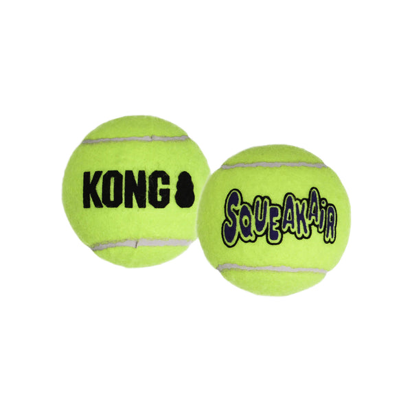 SqueakAir KONG Tennis Ball Product Image Front & Back