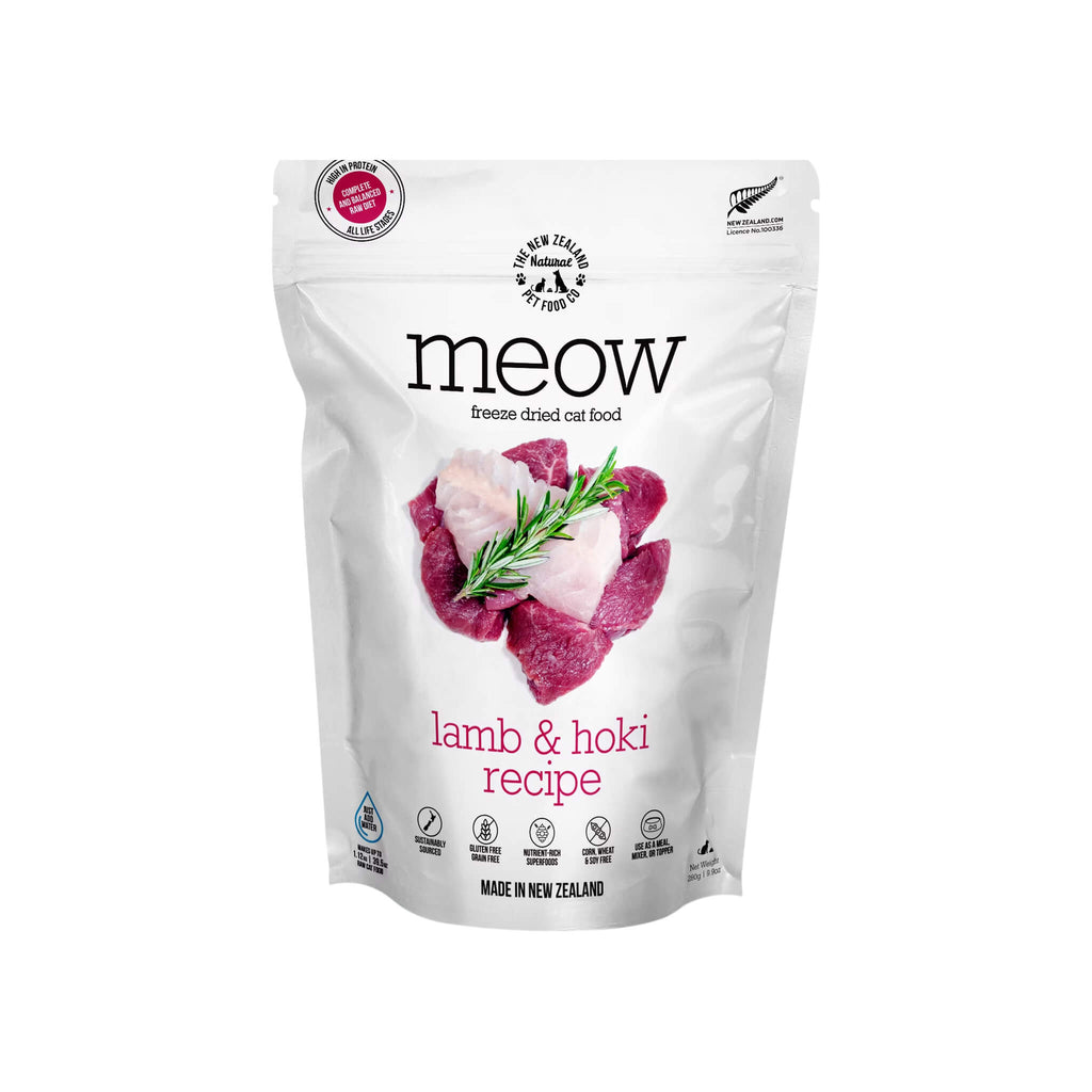 MEOW Freeze Dried Raw Cat Food | Only Natural Pet