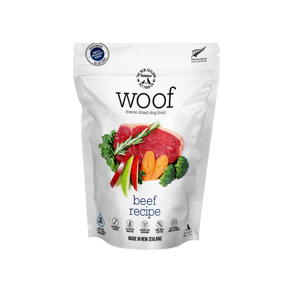 WOOF High Protein Freeze Dried Raw Dog Food | Only Natural Pet