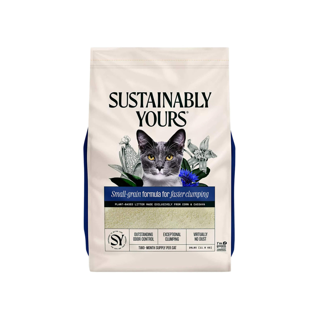 Sustainably Yours Corn Casava Clumping Cat Litter Only Natural Pet