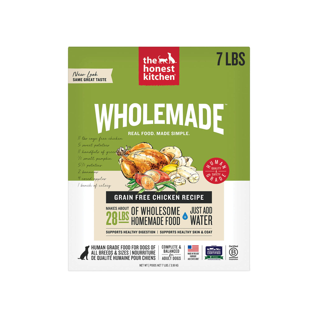 The Honest Kitchen Wholemade Grain Free Chicken Dehydrated Dog Food