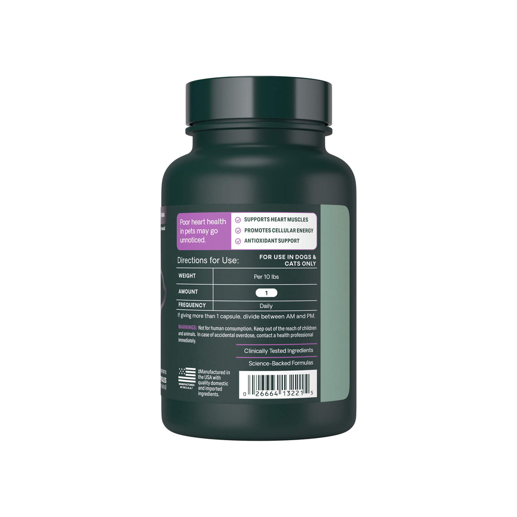VetriScience COQ10 Healthy Heart for Dogs & Cats