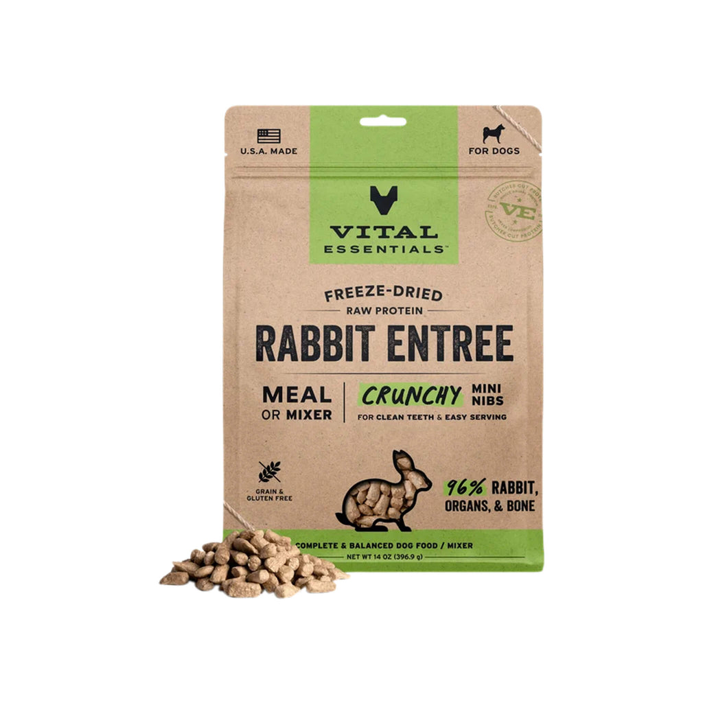 benefits of feeding freeze dried dog food Vital Essentials Freeze Dried Mini Nibblets Dog Entree