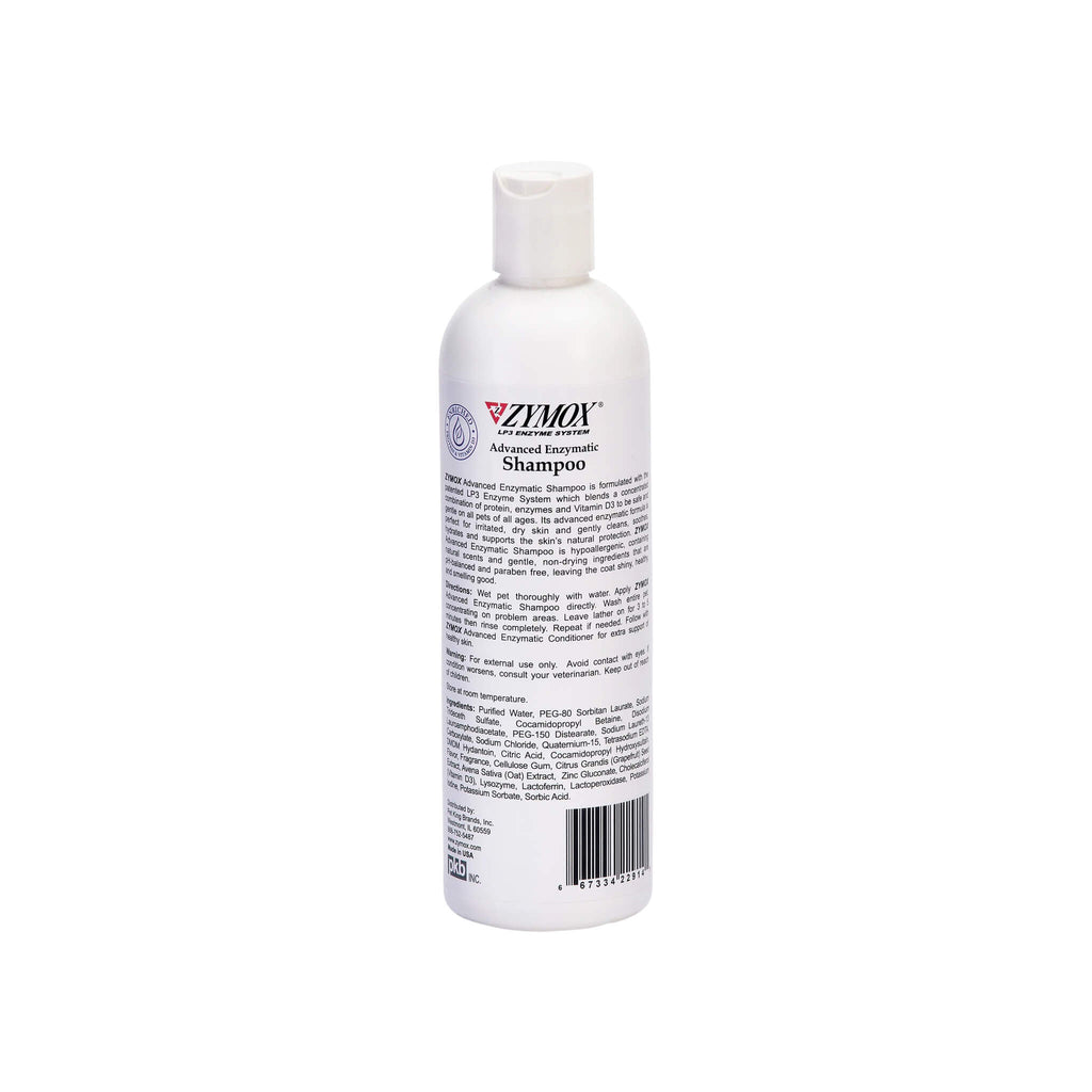 Zymox Enzymatic Dry/Itchy Skin Shampoo for Dog Cat | Only Natural Pet