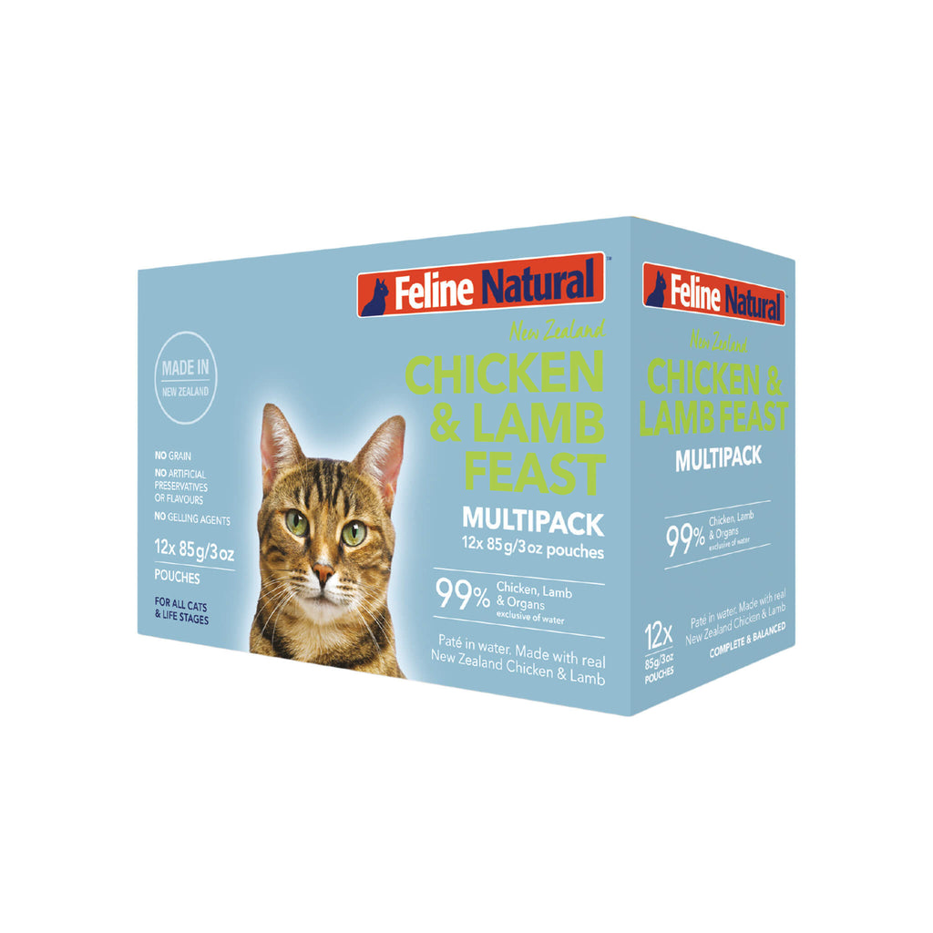 Feline Natural Grain-Free Cat Pouches – Only Natural Pet