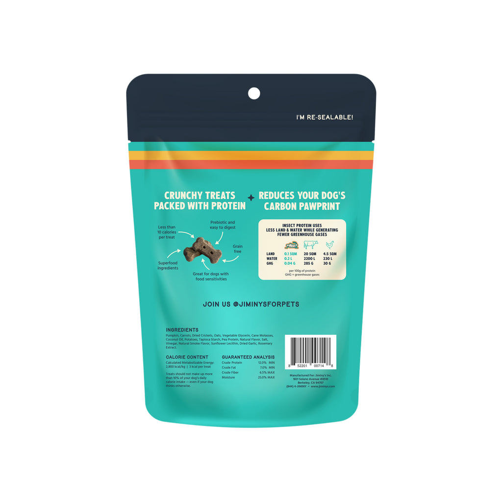 Jiminy's Crunchy Biscuit Dog Treats | Only Natural Pet