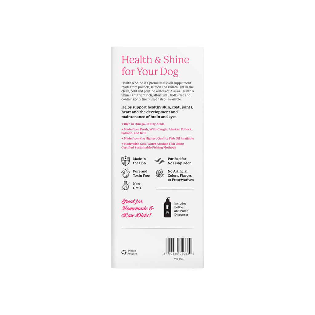 Dr. Harvey's Health and Shine Alaskan Fish Oil Supplement for Dogs
