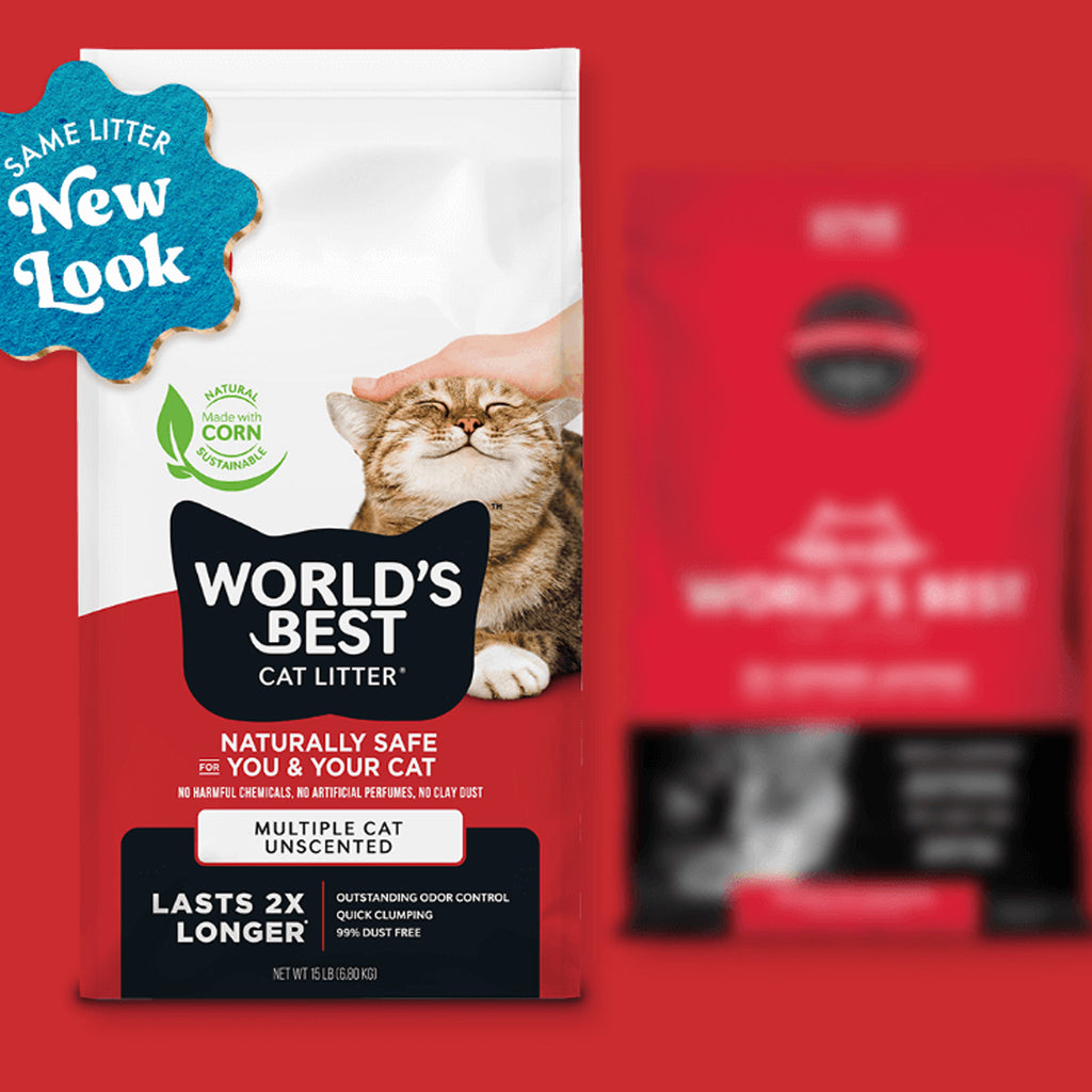World's Best Cat Litter Multiple Cat Only Natural Pet