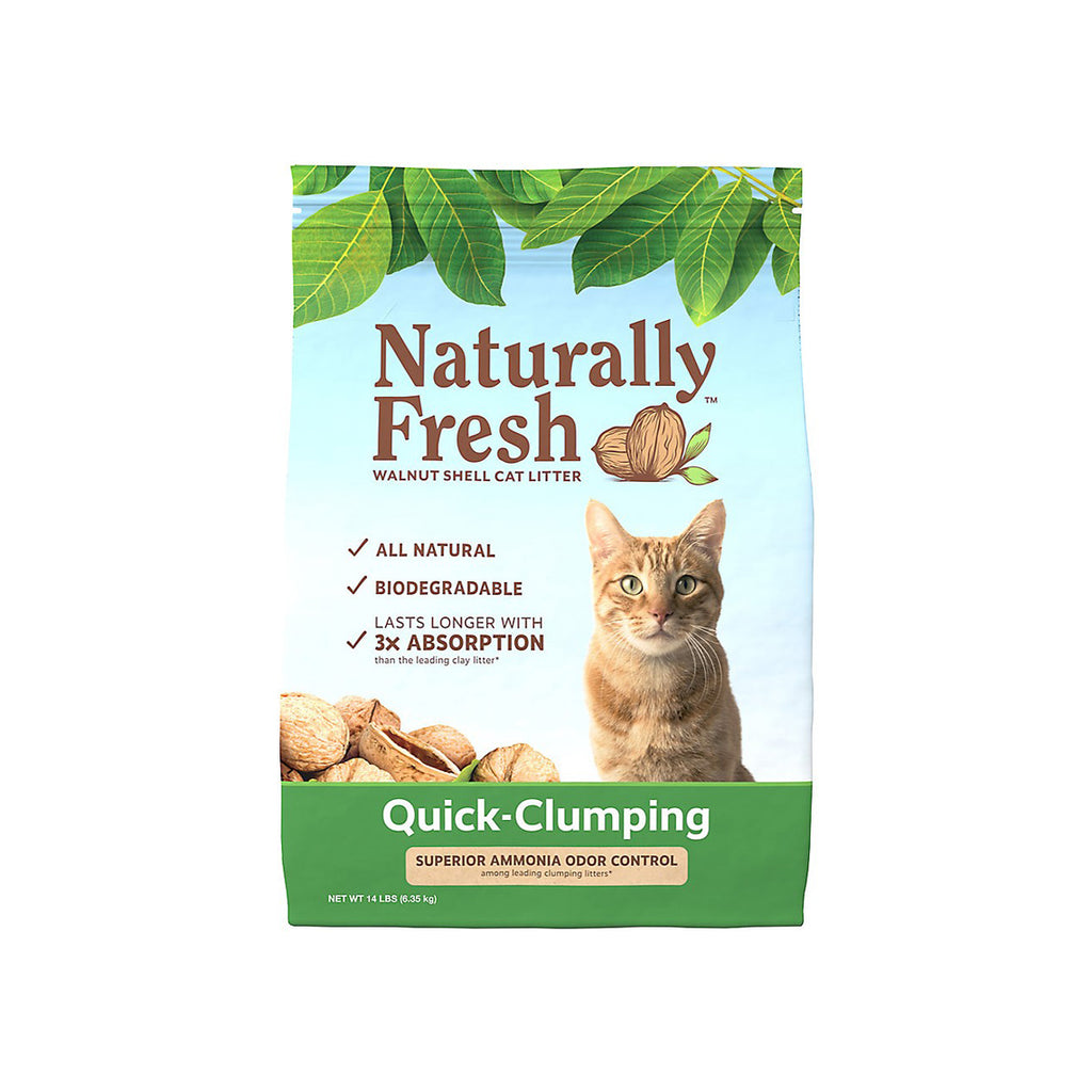 Naturally Fresh Quick Clumping Walnut Shell Cat Litter Only