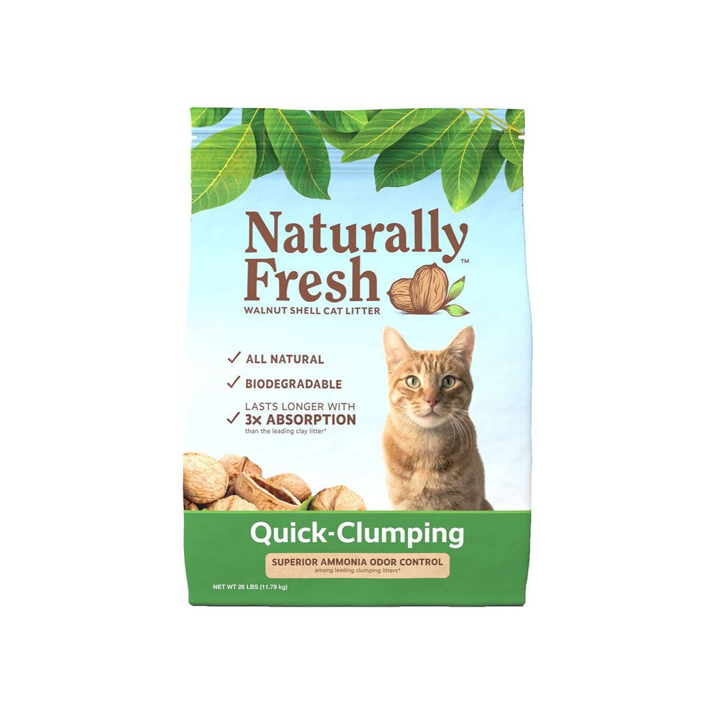 Naturally Fresh Quick Clumping Walnut Shell Cat Litter Only