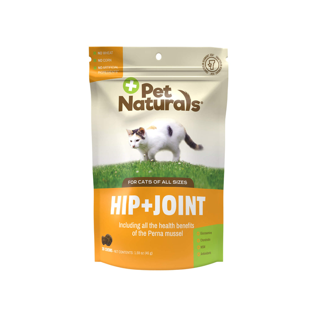 Pet Naturals Hip and Joint Soft Chews for Cats Only Natural Pet