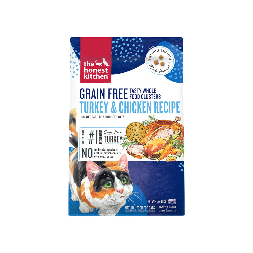 The Honest Kitchen Grain Free Clusters Dry Cat Food | Only Natural Pet