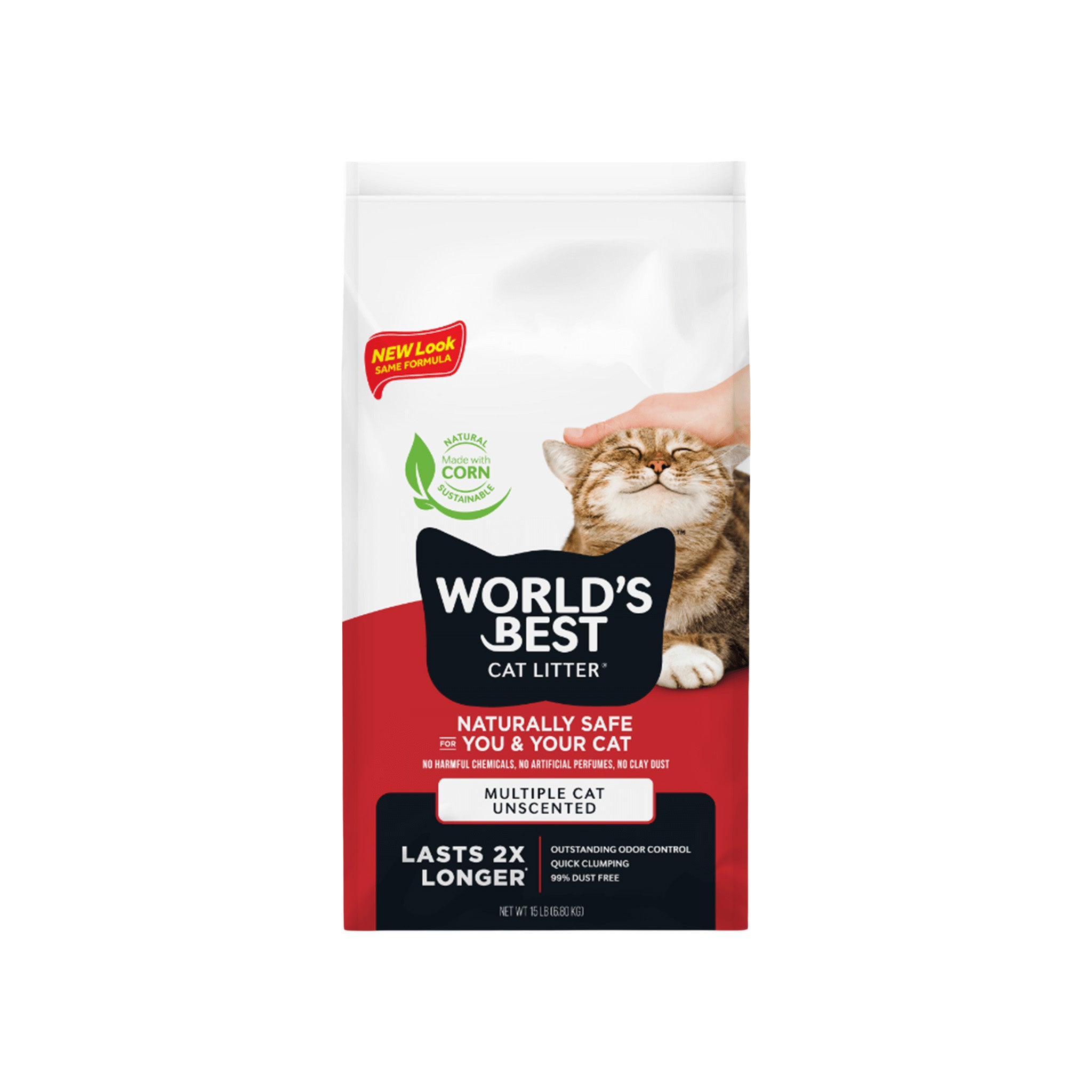 World's Best Cat Litter Multiple Cat Only Natural Pet