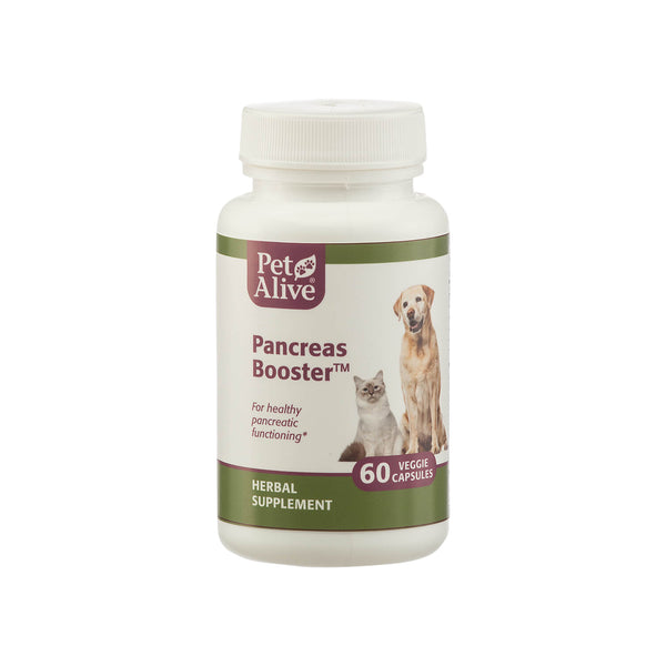 PetAlive Pancreas Booster Capsules Bottle Front