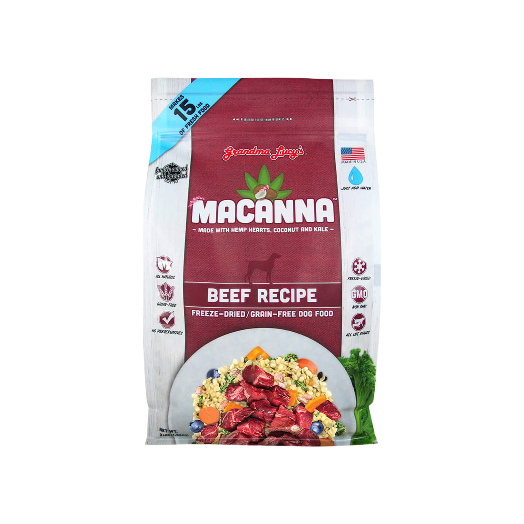 Grandma Lucy's Macanna Freeze Dried Dog Food | Only Natural Pet