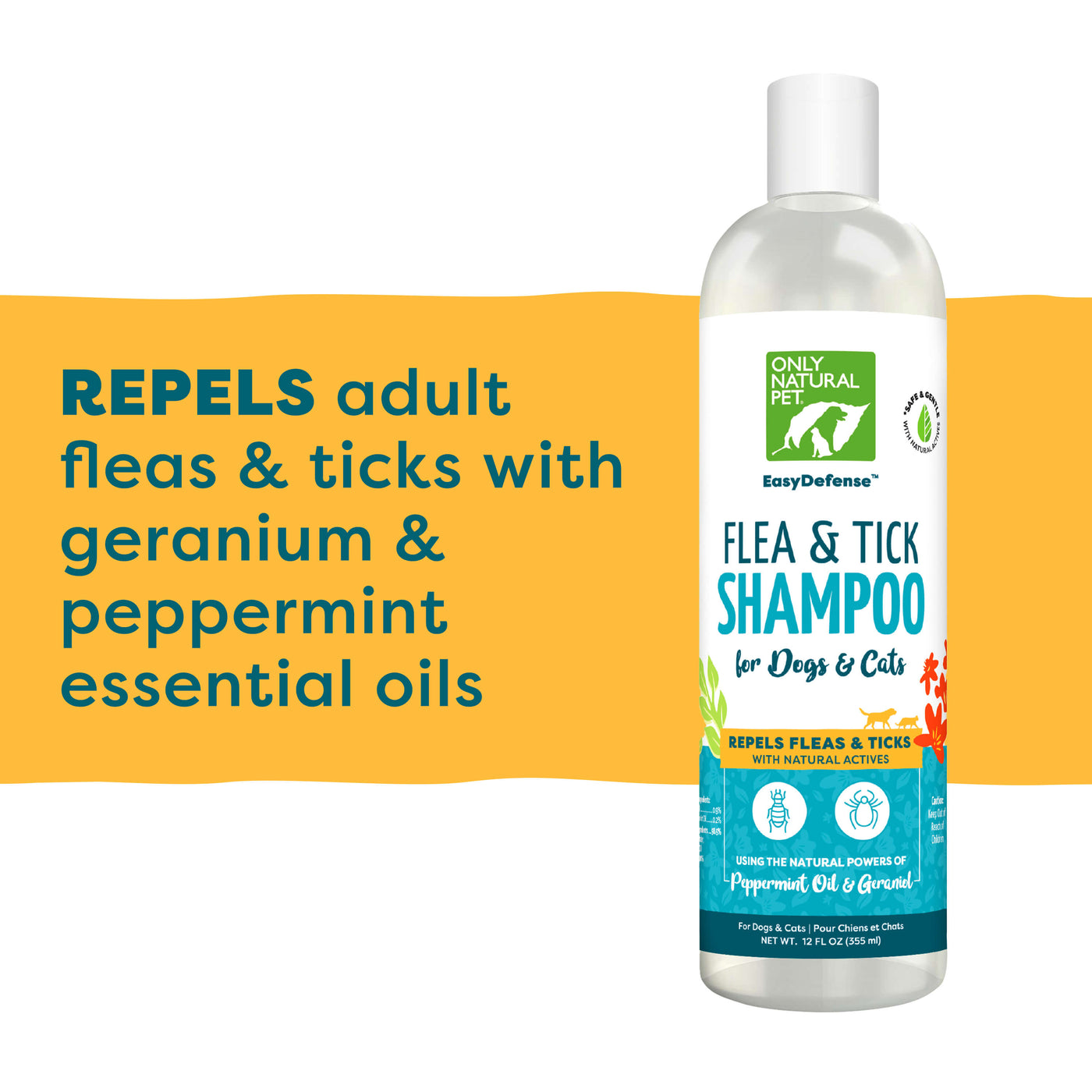 Only natural pet on sale flea and tick shampoo