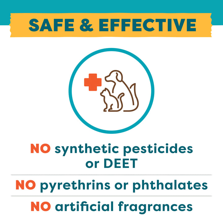 EasyDefense Flea & Tick Home Spray for Dogs & Cats Only Natural Pet