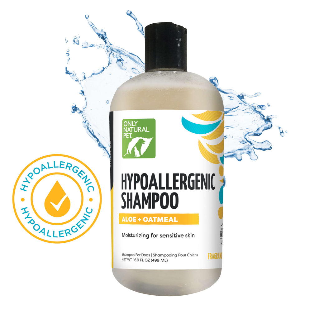 Hypoallergenic Shampoo Aloe + Oatmeal for Dogs | Only Natural Pet
