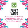 Only Natural Pet Puppy Wipes with highlights