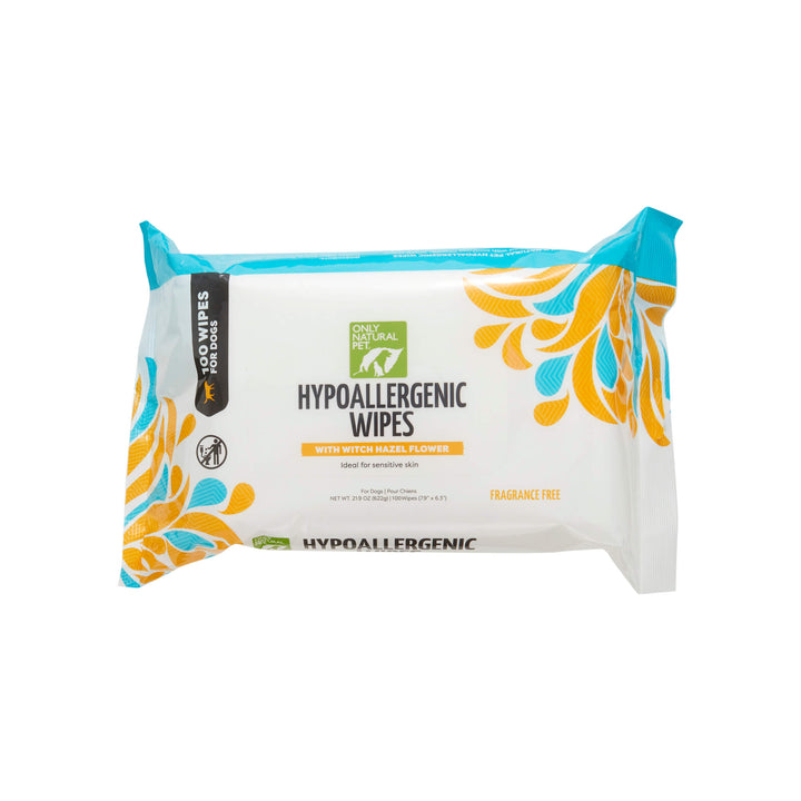 Only Natural Pet Hypoallergenic Sensitive Skin Wipes for Dogs