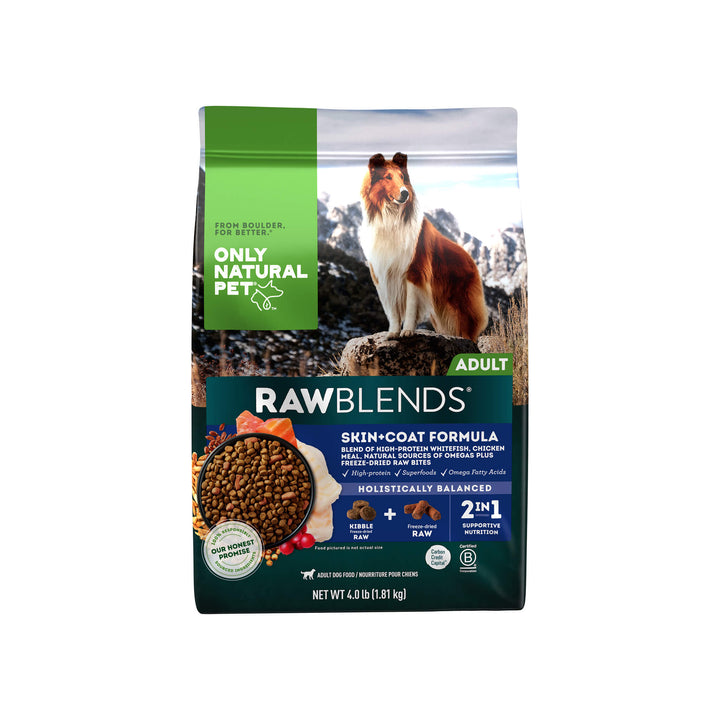 Only Natural Pet Raw Blends Skin & Coat Dry Dog Food