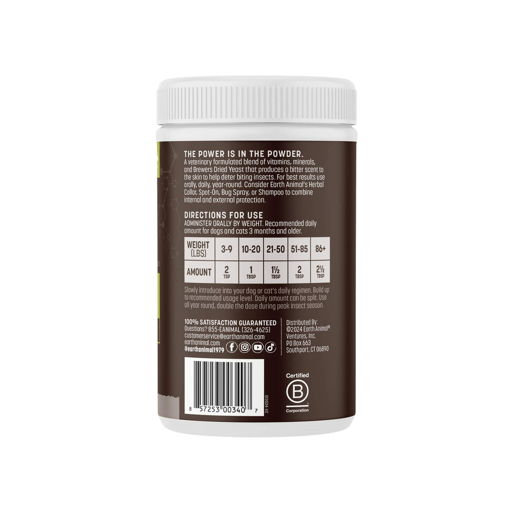 Earth Animal Nature's Protection Daily Herbal Internal Powder for Dogs ...