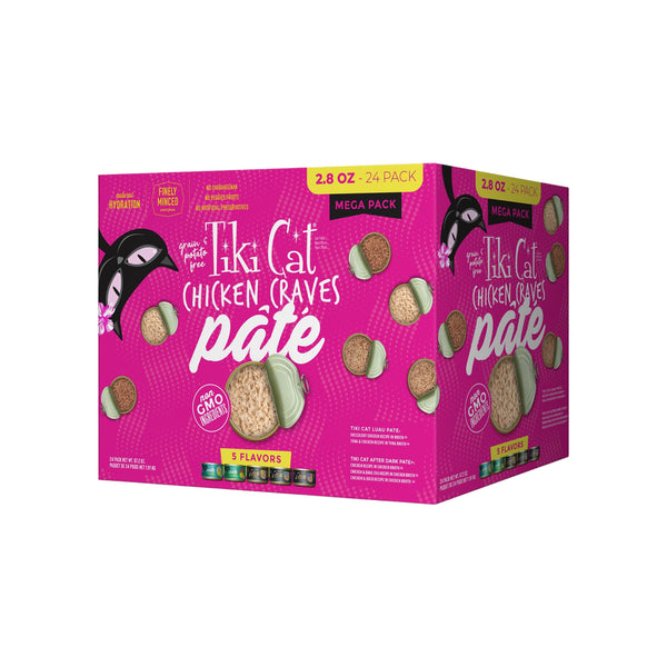 Tiki Cat Chicken Craves Pate Wet Cat Food