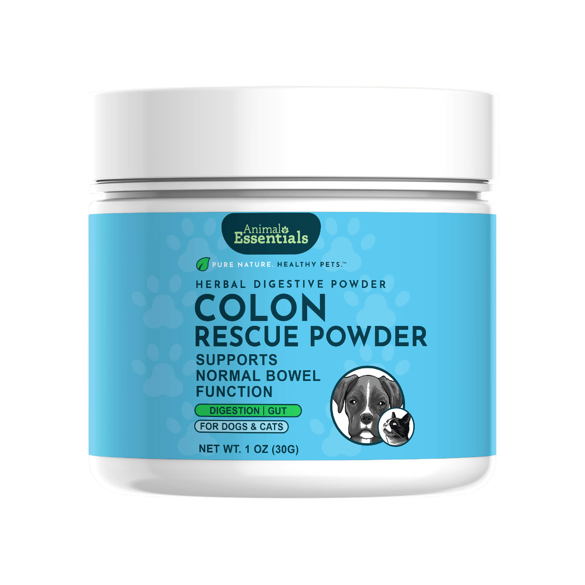 Animal Essentials Colon Rescue Digestive Aid for Dogs & Cats