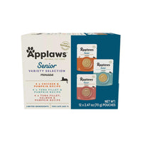 Applaws Grain Free Limited Ingredient Mousse Wet Cat Food Pouches for Senior Cats Front