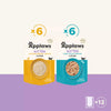 Applaws Grain Inclusive Shredded in Broth Wet Kitten Food Pouches Flavors