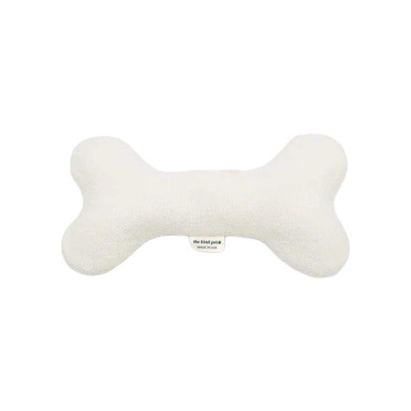 Boba & Vespa Hemp Dog Bone Toys Front View