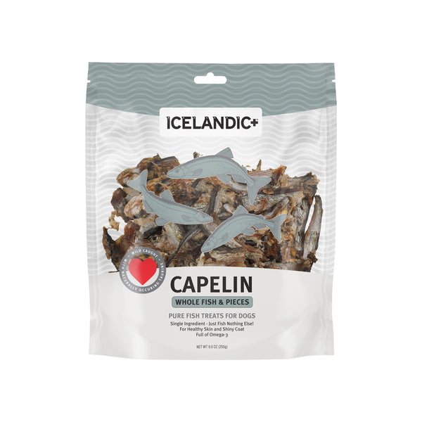 Icelandic+ Capelin Whole Fish & Pieces Dog Treats