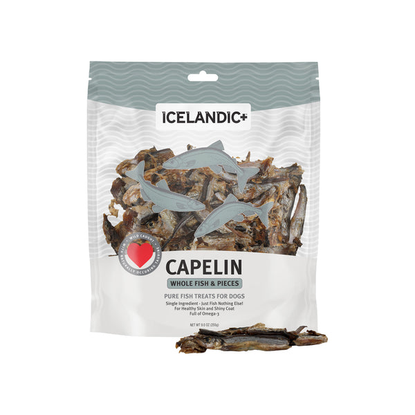 Icelandic+ Capelin Whole Fish & Pieces Dog Treats
