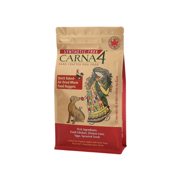 Carna4 Grain Inclusive Dry Dog Food Chicken Bag Front