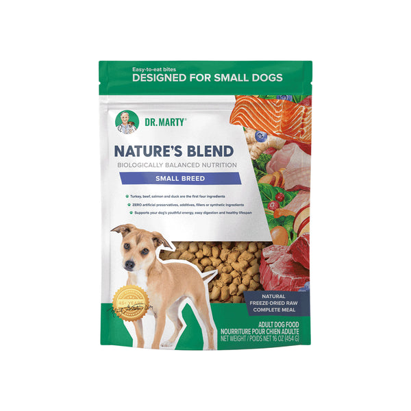 Dr. Marty Nature's Blend Freeze Dried Small Breed Dog Food