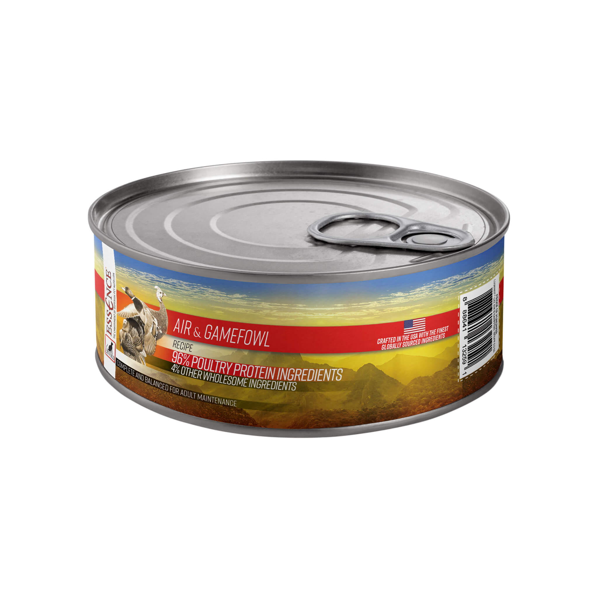 Essence Air & Gamefowl Recipe Wet Cat Food, 5.5-oz, case of 24