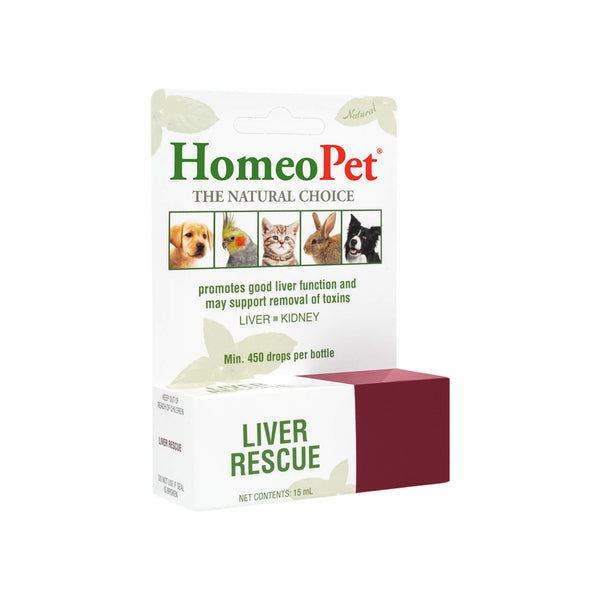 HomeoPet Liver Rescue Box Front