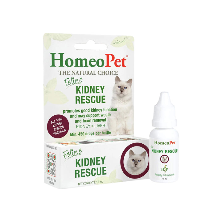 HomeoPet Feline Homeopathic Kidney Rescue Drops for Cats